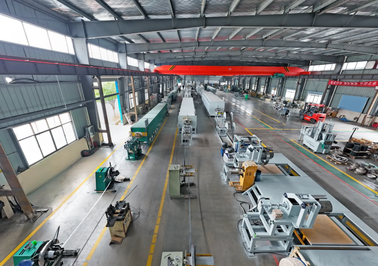 Heat treatment production line